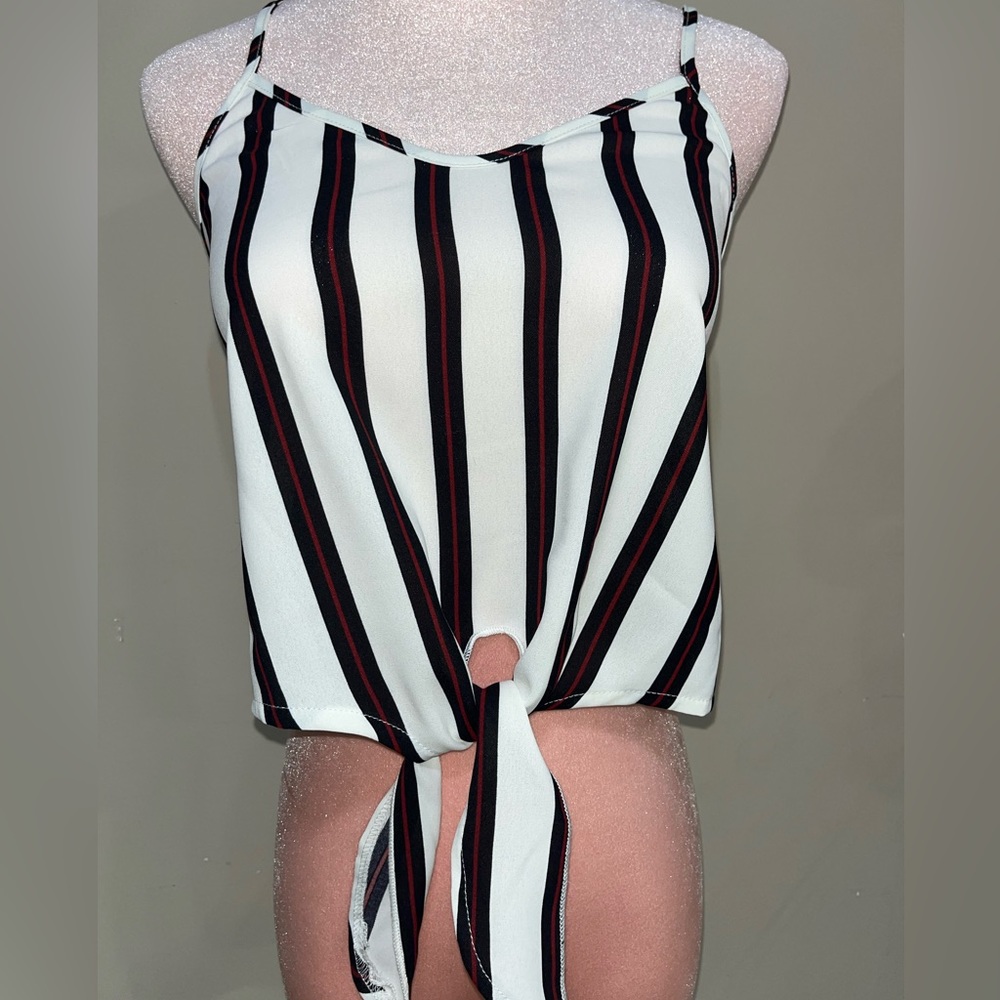 Striped Tank ROMWE size small